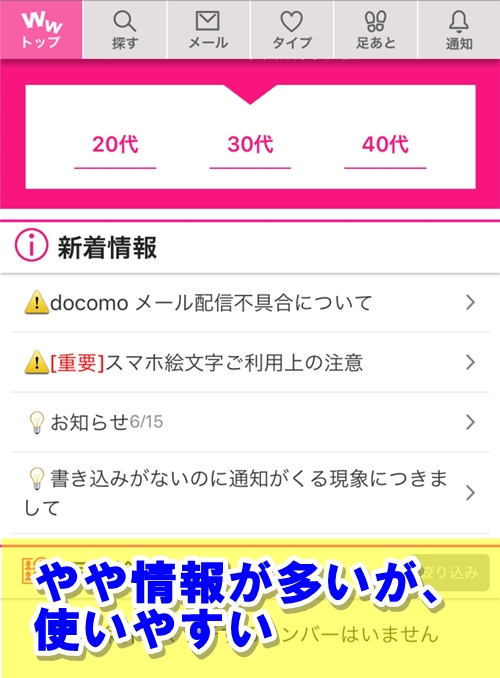 使いやすいサイト