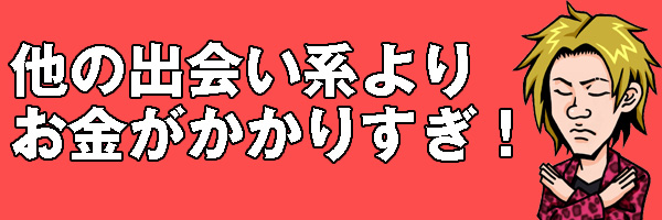 お金がかかりすぎ